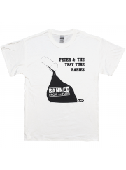 Peter & The Test Tube Babies（ピーター・アンド・ザ・テスト・チューブ・ベイビーズ）Banned From the Pubs バンドTシャツ Oiパンク