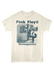 Pink Floyd（ピンク・フロイド）ウマグマ Ummagumma モノクロ・カバーアートTシャツ