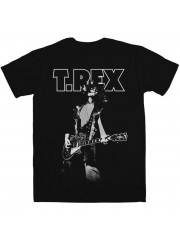 T.REX （T.レックス） モノクロ・フォト グラムロック バンドTシャツ #3