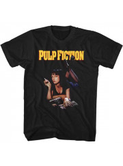 タランティーノ Pulp Fiction（パルプ・フィクション）ユマ・サーマン カルト映画Tシャツ