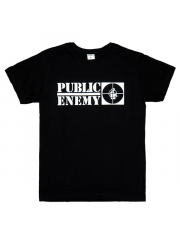 Public Enemy （パブリック・エナミー） CROSSHAIRS LOGO ヒップホップ ロゴTシャツ