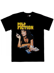 タランティーノ映画 Pulp Fiction（パルプ・フィクション） ユマ・サーマン カルト映画Tシャツ #2
