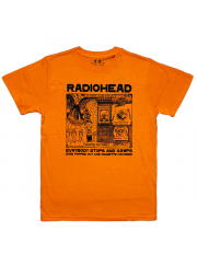 RADIOHEAD （レディオヘッド） GAWPS バンドTシャツ トム・ヨーク KID A オレンジ