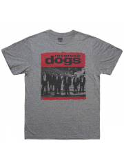 タランティーノ映画 Reservoir Dogs レザボア・ドッグス ポスターデザインTシャツ #2 グレー