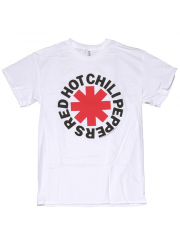 Red Hot Chili Peppers（レッド・ホット・チリ・ペッパーズ）#2 ベーシックロゴ Tシャツ ホワイト 