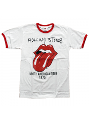 Rolling Stones（ローリング・ストーンズ） 1975年北アメリカツアー バンドTシャツ #2 廃番 デッドストック