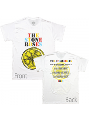 The Stone Roses （ザ・ストーン・ローゼズ） 2013年ツアーTシャツ 両面プリント レモン柄 定番