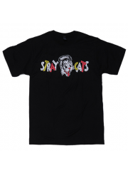 Stray Cats（ストレイ・キャッツ） ロゴＴシャツ ブラック