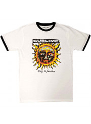 Sublime（サブライム）40oz. To Freedom バンドTシャツ #2 リンガー ホワイト