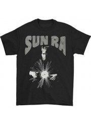 Sun Ra（サン・ラ）"Portrait" デザインＴシャツ #5 ブラック