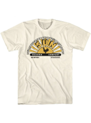 Sun Records（サン・レコード）ロックンロール レーベル・ロゴTシャツ ナチュラル エイヴィス・プレスリー