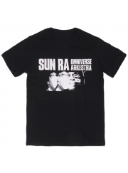 Sun Ra（サン・ラ）"Omniverse Arkestra" デザインＴシャツ #3 ブラック