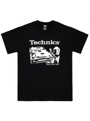 Technics （テクニクス） ターンテーブル ヴィンテージデザイン Tシャツ #1