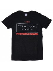 Twenty One Pilots（トゥエンティ・ワン・パイロッツ） バンドTシャツ ボックスロゴ