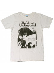 The Velvet Underground （ヴェルヴェット・アンダーグラウンド） White Light/White Heat ロックバンド Tシャツ 廃番希少品 デッドストック