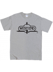 West End （ウエストエンド） Records ロゴ NYガラージ / ハウス / クラブミュージック / DJ Tシャツ Paradise Garage（パラダイス・ガラージ）