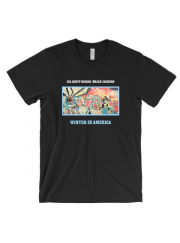 Gil Scott-Heron （ギル・スコット・ヘロン） 『Winter in America』 ジャケット・デザイン Tシャツ STRATA-EAST
