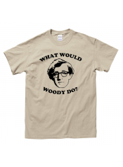 Woody Allen（ウディ・アレン）WWWD デザイン 映画Ｔシャツ