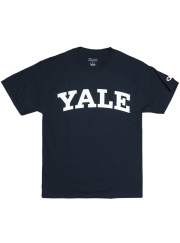 YALE （エール/イェール大学） カレッジTシャツ #1 Champion公式 ロゴTシャツ ネイビー