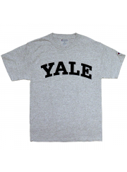 YALE （エール/イェール大学） カレッジTシャツ #1 Champion公式 ロゴTシャツ スポーツグレー