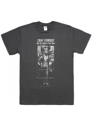 David Bowie（デヴィッド・ボウイ）Ziggy Stardust ジギー・スターダスト 裏ジャケット・モノクロ・プリントTシャツ