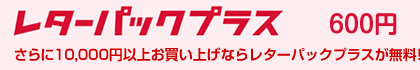 レターパックプラス　600円